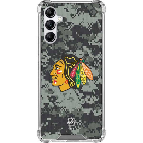 NHL Chicago Blackhawks Camo Gabb Phone 4 Clear Case