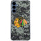 NHL Chicago Blackhawks Camo Galaxy A55 5G Clear Case