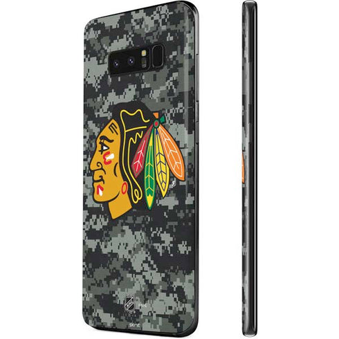 NHL Chicago Blackhawks Camo Galaxy Note 8 Skin