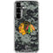 NHL Chicago Blackhawks Camo Galaxy S26 Clear Case