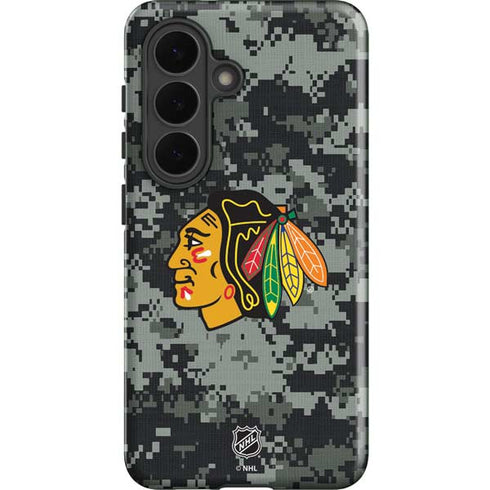 NHL Chicago Blackhawks Camo Galaxy S26 Plus Impact Case