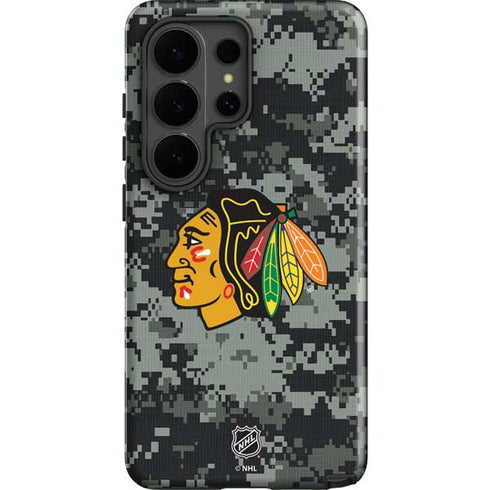 NHL Chicago Blackhawks Camo Galaxy S26 Ultra Impact Case
