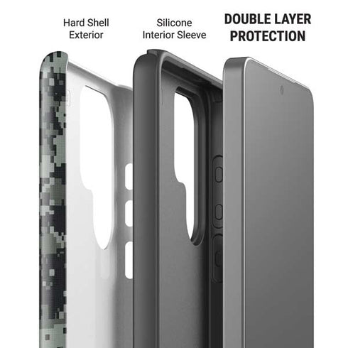 NHL Chicago Blackhawks Camo Galaxy S26 Ultra Impact Case