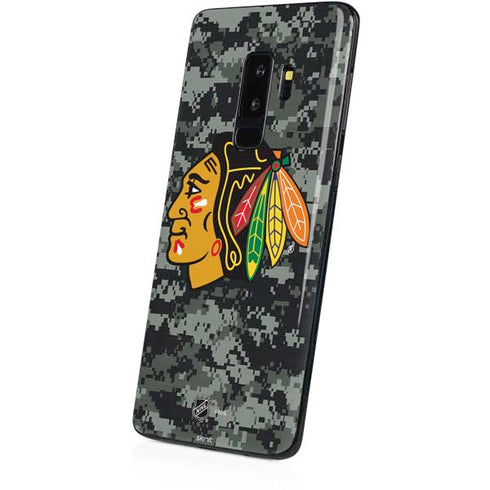 NHL Chicago Blackhawks Camo Galaxy S9 Plus Skin