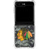 NHL Chicago Blackhawks Camo Galaxy Z Flip6 Clear Case