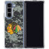 NHL Chicago Blackhawks Camo Galaxy Z Fold5 5G Clear Case