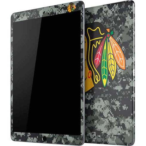 NHL Chicago Blackhawks Camo iPad Skins