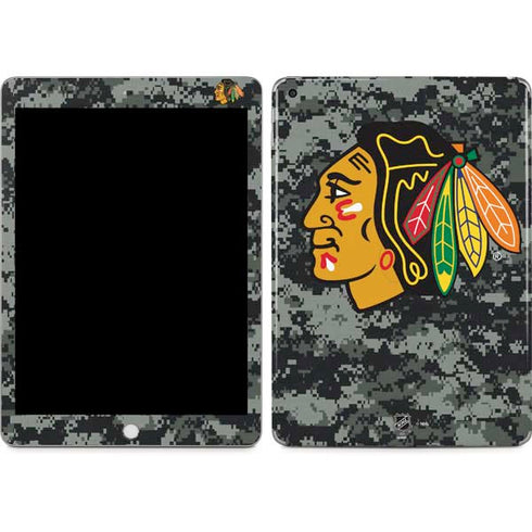 NHL Chicago Blackhawks Camo Apple iPad Skin