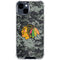 NHL Chicago Blackhawks Camo iPhone 15 Clear Case