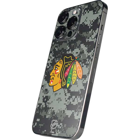 NHL Chicago Blackhawks Camo iPhone 15 Pro Max Skin