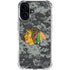 NHL Chicago Blackhawks Camo iPhone 16 Plus Clear Case