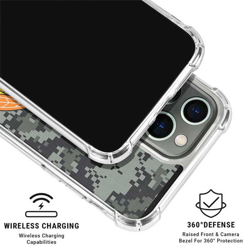 NHL Chicago Blackhawks Camo iPhone 16 Pro Max Clear Case
