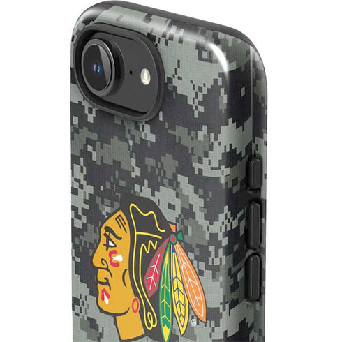 NHL Chicago Blackhawks Camo iPhone 16e Impact Case