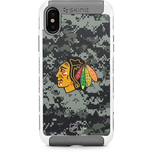 NHL Chicago Blackhawks Camo iPhone Cases