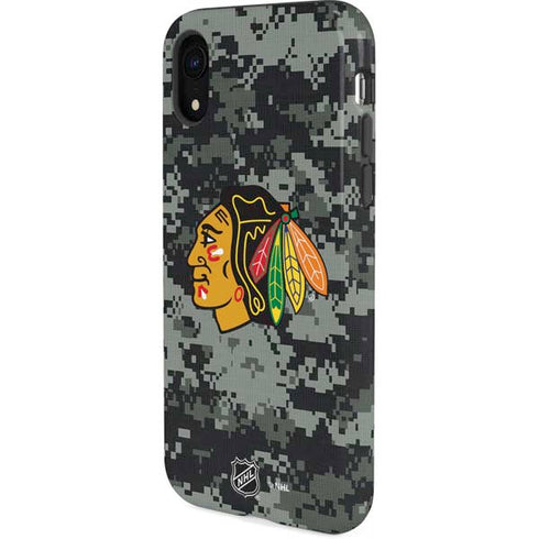 NHL Chicago Blackhawks Camo iPhone XR Pro Case