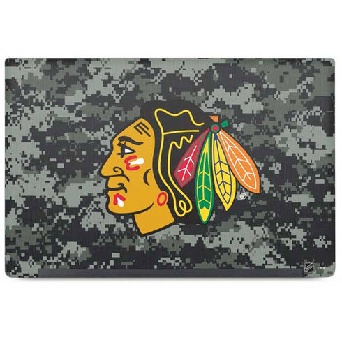 NHL Chicago Blackhawks Camo Dell Latitude Skin