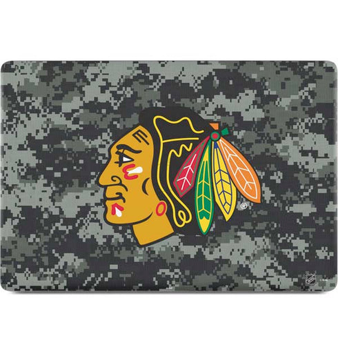NHL Chicago Blackhawks Camo MacBook Skins