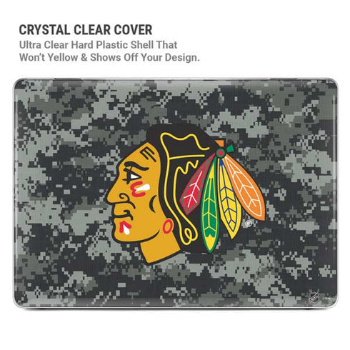 NHL Chicago Blackhawks Camo MacBook Cases