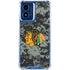 NHL Chicago Blackhawks Camo Moto G 5G (2024) Clear Case