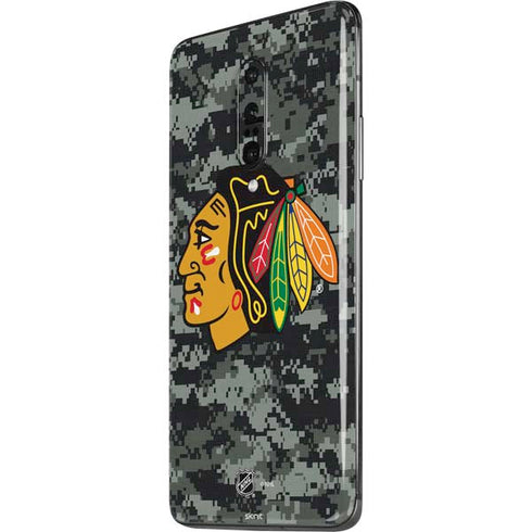 NHL Chicago Blackhawks Camo OnePlus 7 Pro Skin