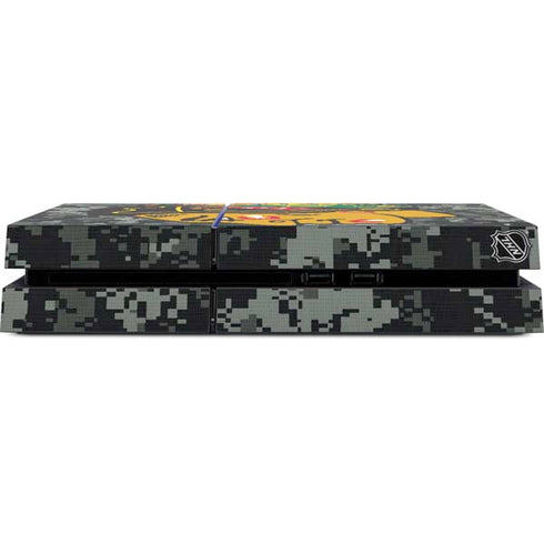 NHL Chicago Blackhawks Camo PS4 Console Skin
