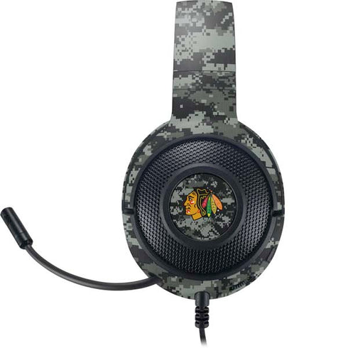 NHL Chicago Blackhawks Camo Razer Kraken X Skin