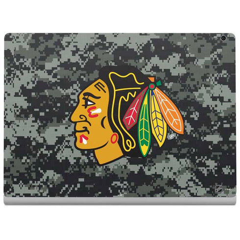 NHL Chicago Blackhawks Camo Surface Book 2 13.5in Skin