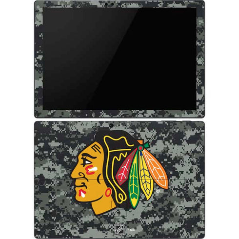 NHL Chicago Blackhawks Camo Surface Pro 6 Skin