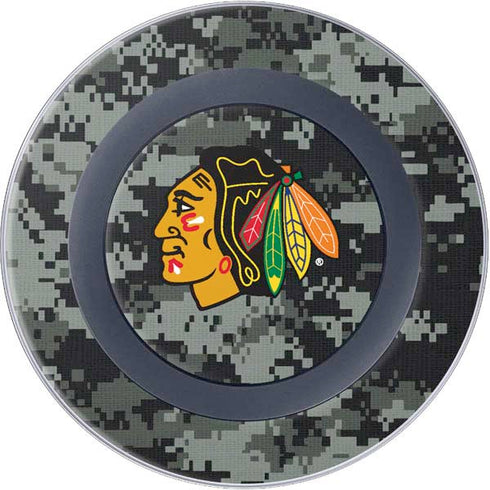 NHL Chicago Blackhawks Camo Wireless Charger Skin