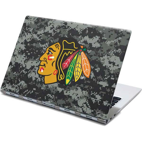 NHL Chicago Blackhawks Camo Yoga 910 2-in-1 14in Touch-Screen Skin
