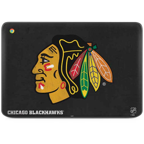 NHL Chicago Blackhawks Distressed HP Chromebook Skin