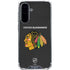 NHL Chicago Blackhawks Distressed Galaxy A36 5G Clear Case