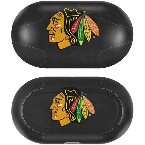 NHL Chicago Blackhawks Distressed Galaxy Buds Plus Skin