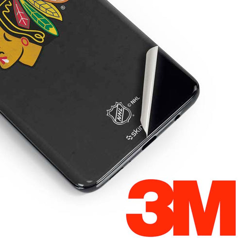 NHL Chicago Blackhawks Distressed Galaxy S10 Plus Skin