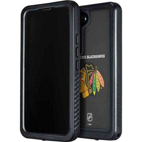 NHL Chicago Blackhawks Distressed Galaxy S24 Plus Waterproof Case