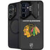 NHL Chicago Blackhawks Distressed Galaxy S25 FE Kickstand Case