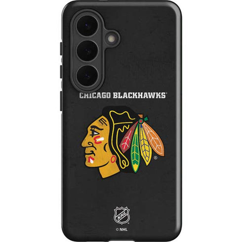 NHL Chicago Blackhawks Distressed Galaxy S26 Plus Impact Case