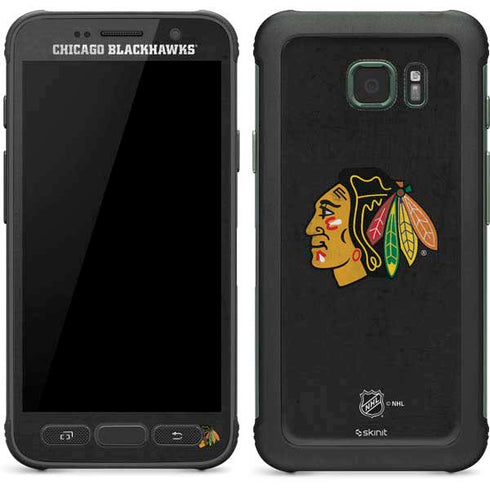 NHL Chicago Blackhawks Distressed Galaxy S7 Active Skin