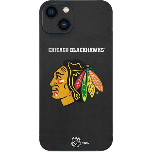 NHL Chicago Blackhawks Distressed iPhone Skins