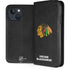 NHL Chicago Blackhawks Distressed iPhone 15 Plus Folio Case