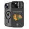 NHL Chicago Blackhawks Distressed iPhone 15 Plus Kickstand Case