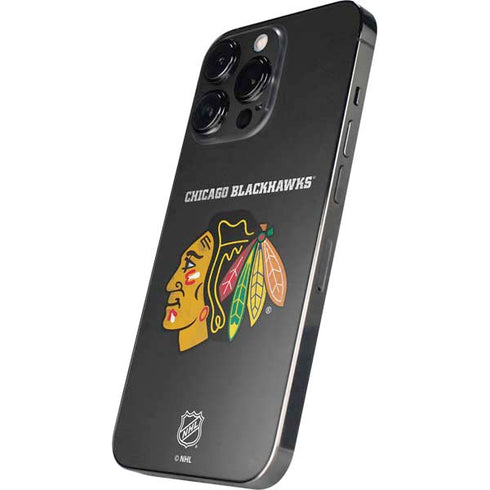 NHL Chicago Blackhawks Distressed iPhone 15 Pro Max Skin