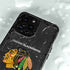 NHL Chicago Blackhawks Distressed iPhone 15 Pro Waterproof Case