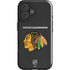 NHL Chicago Blackhawks Distressed iPhone 16 Impact Case
