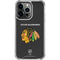 NHL Chicago Blackhawks Distressed iPhone 16 Pro Max Clear Case