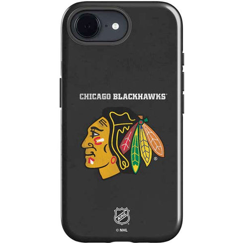 NHL Chicago Blackhawks Distressed iPhone 16e Impact Case