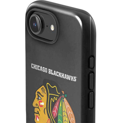 NHL Chicago Blackhawks Distressed iPhone 16e Impact Case