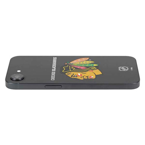 NHL Chicago Blackhawks Distressed iPhone 16e Skin