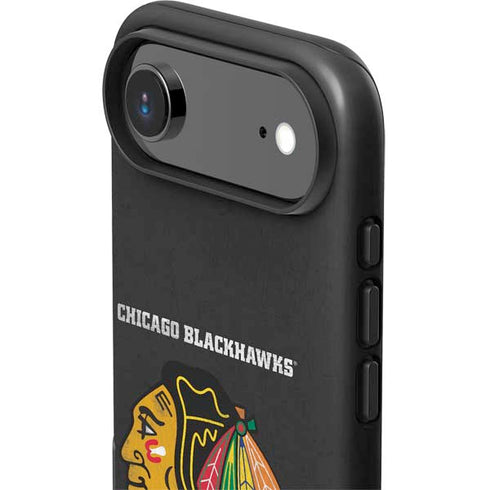 NHL Chicago Blackhawks Distressed iPhone 17 Air Impact Case