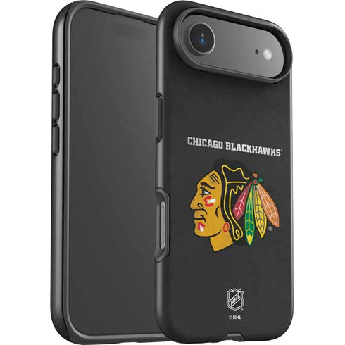 NHL Chicago Blackhawks Distressed iPhone 17 Air Impact Case